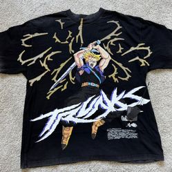 Soldout Civil Regime X Dragon Ball Z Trunk's Wrath Oversized T-Shirt L. Brand new with tags and bag