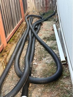 100ft Corrugated 4” Drain Pipe