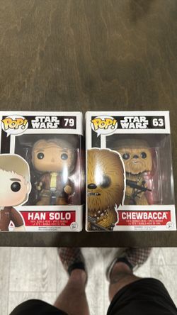Funko Han Solo and Chewbacca