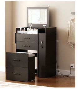 Brand New Vanity with Stool in box *Mirror NOT included