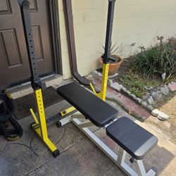 Weight Adjustable Bench & Rack