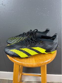 Soccer Bundle pack: PREDATOR ACCURACY INJECTION.1 LOW FG 'CRAZYCHARGED PACK' SZ 10.5 and ADIDAS PREDATOR ACCURACY.3 TF TURF SOCCER SHOES SZ 11