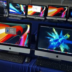 iMacs 27 Inch. 21 Inch. MacBooks. Dell Touchscreen N More
