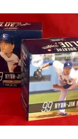 Dodgers Ryu pitcher bobblehead new