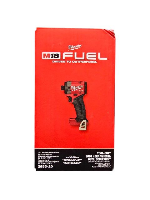 Milwaukee M18 Fuel 4-Gen Impact Driver (Tool-Only)