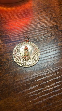 Our Lady of Guadalupe Religious Medal Pendant
