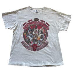Vintage Starter 1997 Chicago Bulls Champion Tshirt