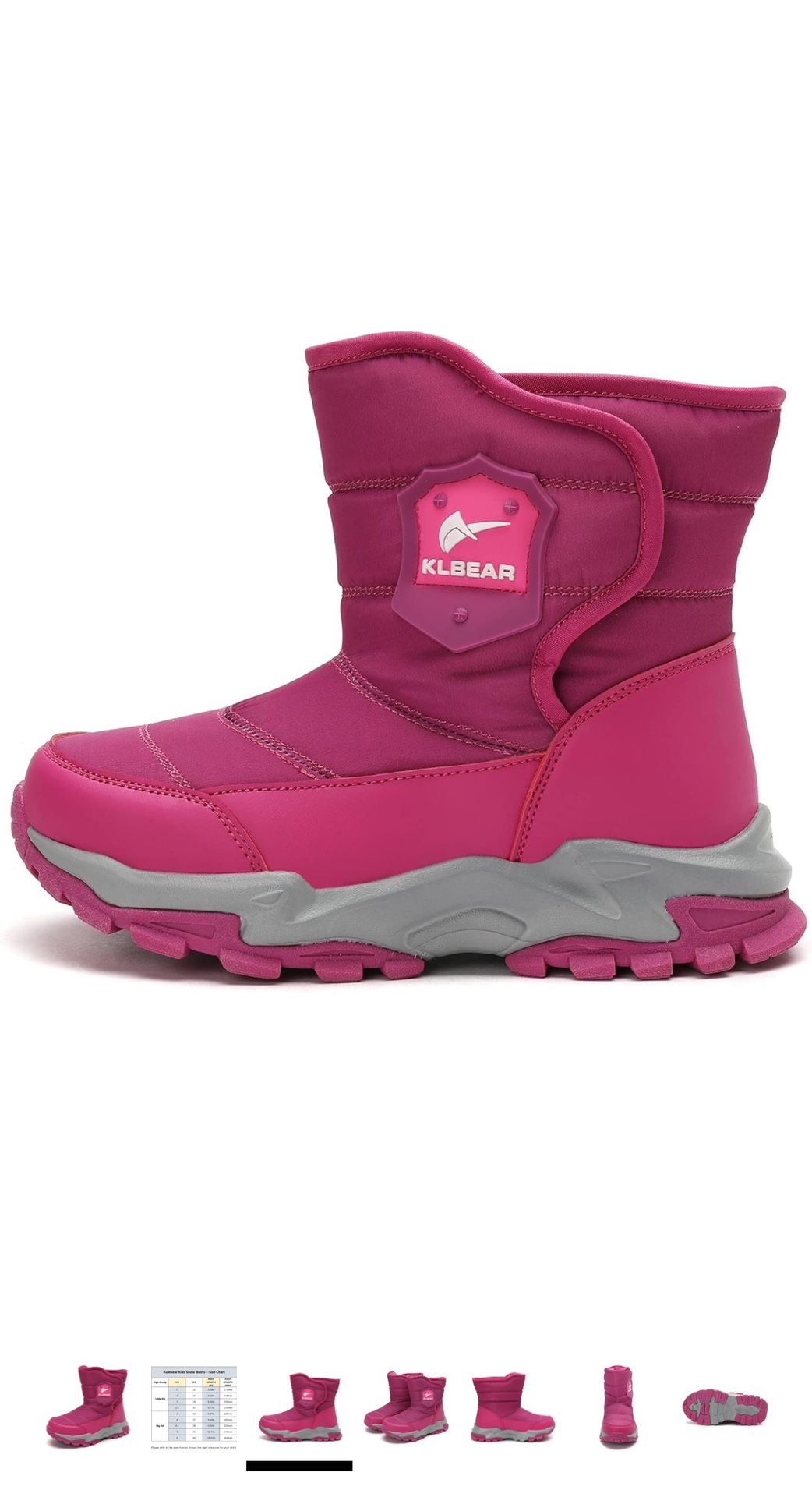 kulebear Girls Shoes
