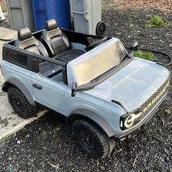 Ford Bronco Kid Trax Toy