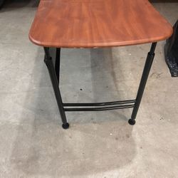 Computer Desk – Wood Top – Great Condition