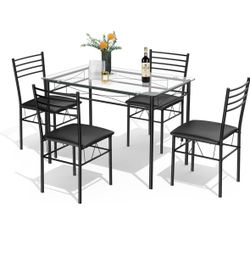 Dining room table with chairs for DIY Project