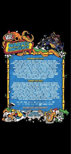 Warped Tour 2026 Long Beach