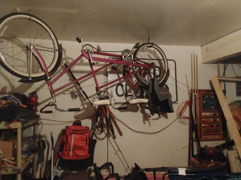 Two Sitter Bike For Sale In Haltom City Texas With A Baby Sit On It