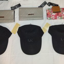 Michael Kors Black Hats And Tahari Women Wallets 