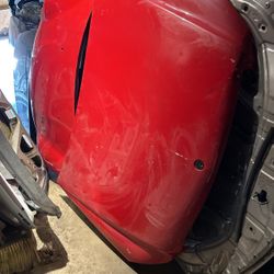 2012 - 2014 MERCEDES-BENZ C250 C300 C350  HOOD  Red Color  OEM 