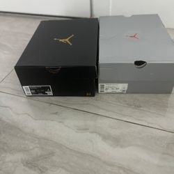 Two Michael Jordan Air Jordan boxes .. empty- $30 for both