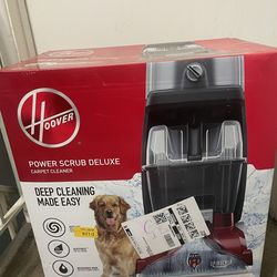 HOOVER POWER SCRUB DELUXE CARPET CLEANER