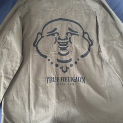 True Religion Military Jacket Size. Small Adult. Brand New 