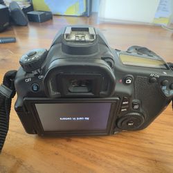 Canon 60D DSLR  18 Megapixels  with a Canon 18-200 Zoom Lens.