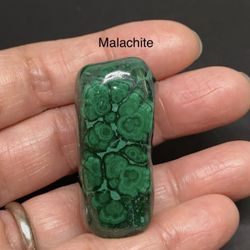 Malachite Genuine Stone from Congo, Africa 49g