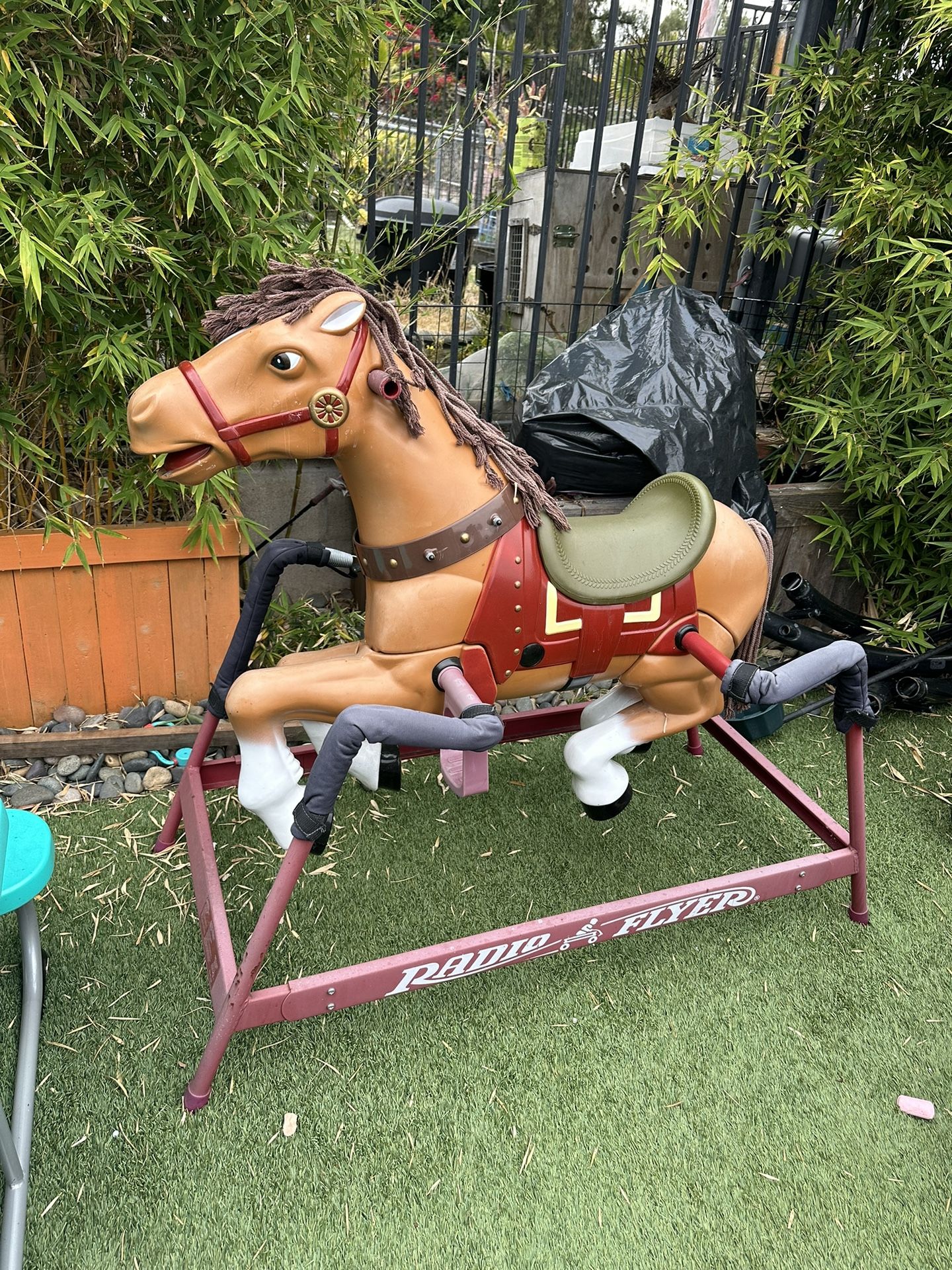 Red Ryder rocking Horse