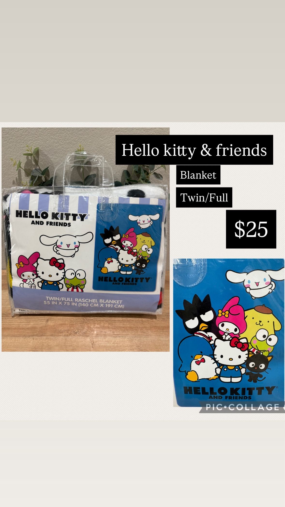 Hello Kitty &friends Blanket