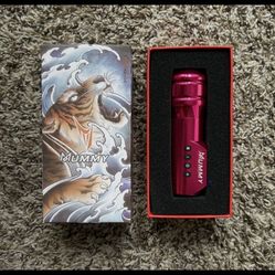 MUMMY TATTOO MACHINE (HOT🔥🥵PINK) WIRELESS DIGITAL UNIT (100💯% BRAND NEW IN PACKAGING!  🥶