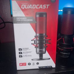 Hyperx QuadCast USB Condenser Gaming Microphone - Black