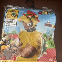 Bowser Head Cap and Inflatable Shell