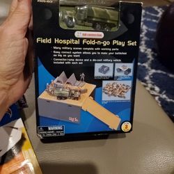 Field Hospital Fold N Go Playset,  New Kids Toy