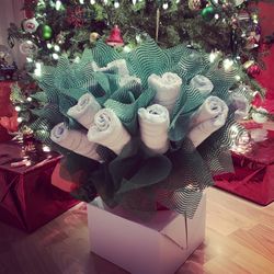 Custom made Diaper Bouquets