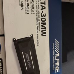 Alpine KTA-30MW