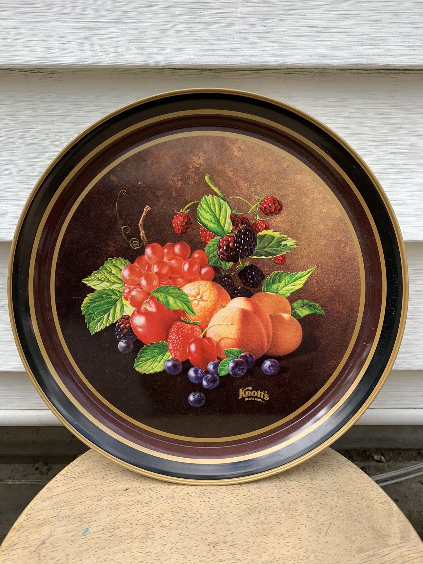 Vintage Knotts Berry Farm tray