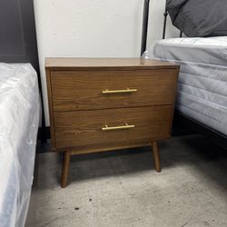 NEW Mid Century Modern Style Nightstand Side End Table