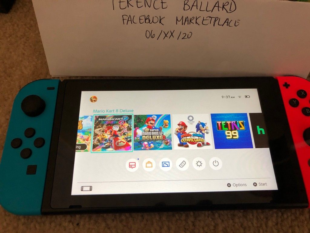 Used Nintendo Switch PreLoaded with games