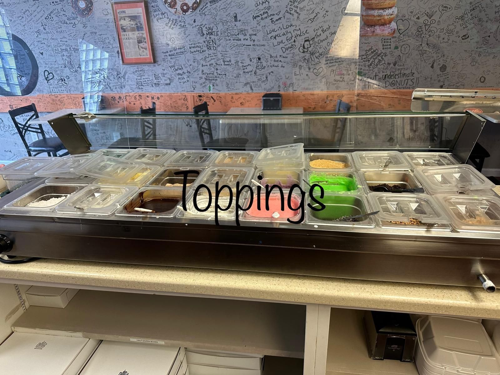 Hot Topping Holder