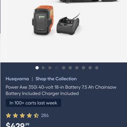 Husqvarna Chainsaws 