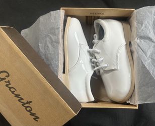 Baby Boy Baptism Christening Shoes Size 8 Toddler New!