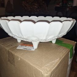 Milkglass Fruit Pattern