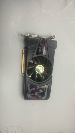 Radeon HD 6850 graphic card pcmcia. With HDMI dvi and DP outputs