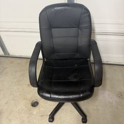 Leather Office Desk Chair