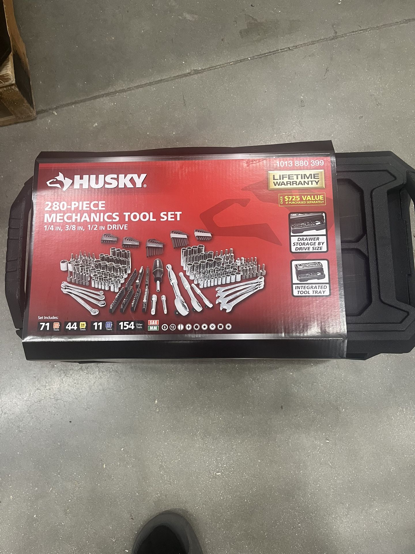 Husky 280-Piece Mechanics Tool Set.