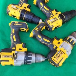 Dewalt Hammer Drills  3 Speed $70  "" Two Speed  $50  ""Price For Each Drill 
