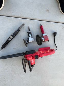 Craftsman small chain saw and pneumatic tools