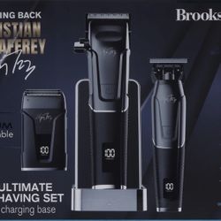 Brookstone Hair Clipper Set