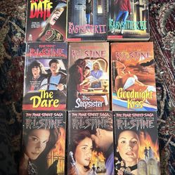 R.L Stine Fear Street Books 