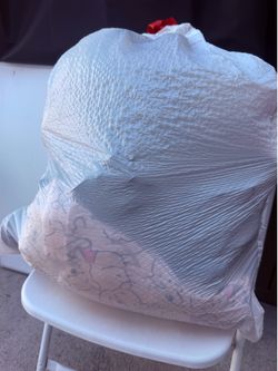 Bag of women shoes and clothes