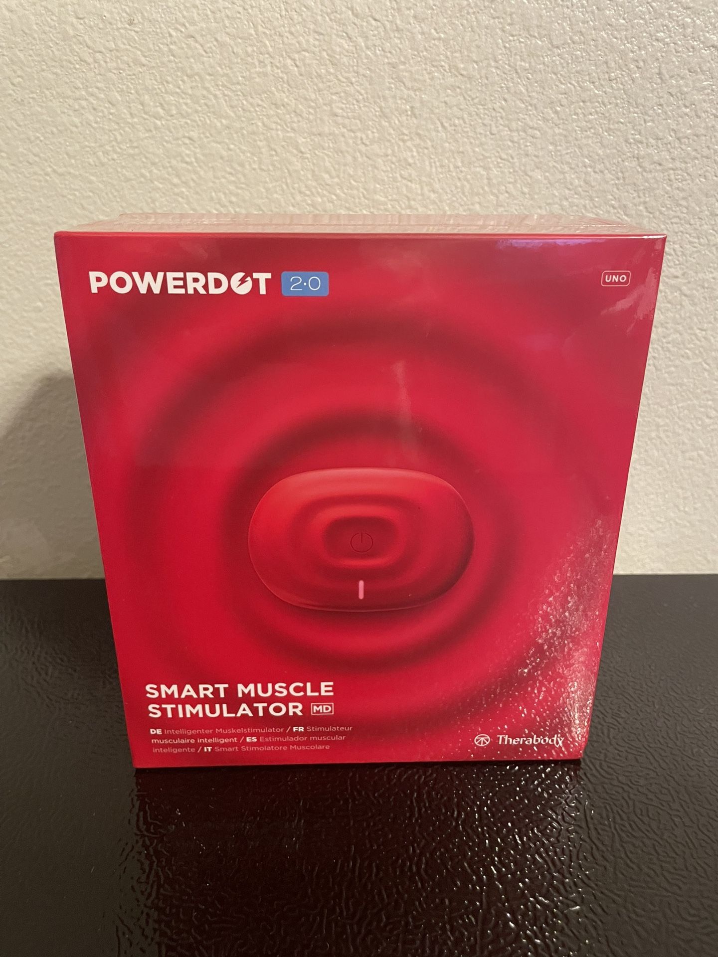 Therabody PowerDot Duo 2.0 Smart Muscle Stimulator Red