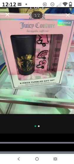 Juicy Couture drink set Brand New