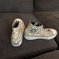 Cheetah Print Converse